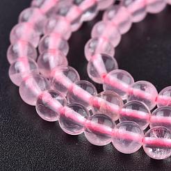 Natural  Rose Quartz Beads Strands&nbsp;G-L104-4mm-01