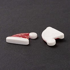 Christmas Themed Opaque Resin Cabochons&nbsp;LS-CRES-P022-08