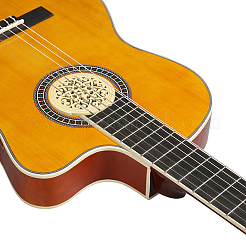 Wood Guitar Sound Hole Cover&nbsp;AJEW-WH20018-105B