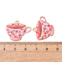 Printed Alloy Pendants&nbsp;AL-CBA7256-25G-04