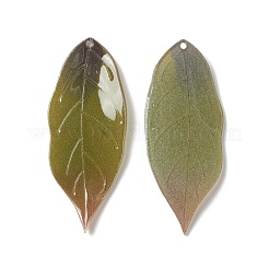Opaque Resin Pendants&nbsp;RESI-L035-03
