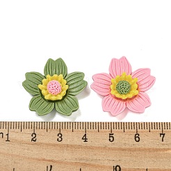 Opaque Resin Decoden Cabochons&nbsp;CRES-I035-17