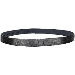 Cowhide Leather Crocodile Skin Pattern Waist Belts for Men&nbsp;AJEW-WH20020-437C