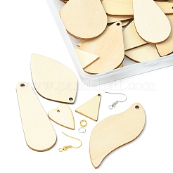 DIY Unfinished Blank Earring Making Kit&nbsp;DIY-FS0004-10