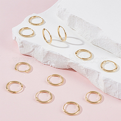 40Pcs Brass Hoop Earrings&nbsp;EJEW-UN0003-24