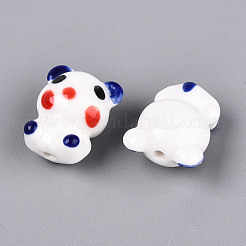 Handmade Porcelain Bead Strands&nbsp;PORC-N011-02C