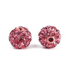 Polymer Clay Rhinestone Beads&nbsp;RB-H284-6MM-209