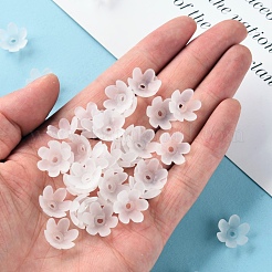 Frosted Acrylic Bead Caps&nbsp;MACR-S371-07A-701