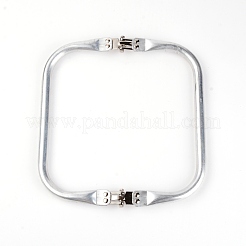 Aluminium Purse Handle Frame&nbsp;FIND-WH0077-12C