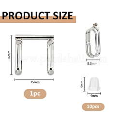 1Pc Alloy Pin to Pendant Converter&nbsp;FIND-FH0017-11P