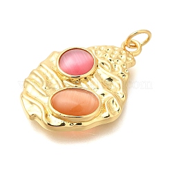 Brass Pendants&nbsp;LS-KK-U040-01G-03