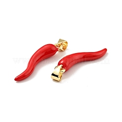 Brass Enamel Pendants&nbsp;X-KK-G416-54