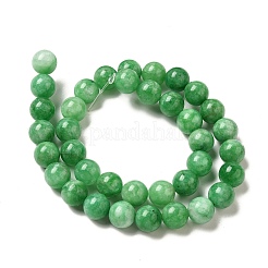 Natural Dyed White Jade Beads Strands&nbsp;G-M402-C04-12