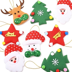 10Pcs 5 Styles Cloth Pendant Decorations&nbsp;FIND-FS0003-28
