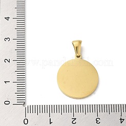 Ion Plating(IP) 304 Stainless Steel Pendants&nbsp;STAS-I204-D-G