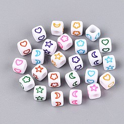 Opaque Acrylic Beads&nbsp;SACR-Q001-09C