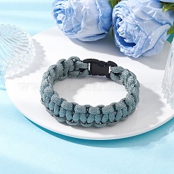 6Pcs 6 Colors 7 Inner Cores Polyester & Spandex Cord Braided Bracelets for Men Women&nbsp;BJEW-JB12509