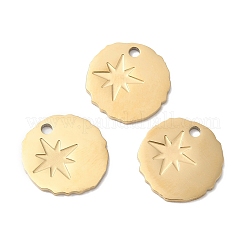 Ion Plating(IP) 316L Surgical Stainless Steel Charms&nbsp;STAS-H213-87G