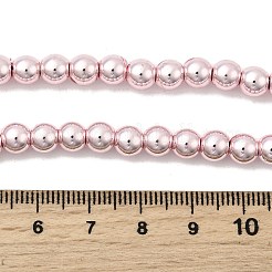 Electroplated Synthetic Non-magnetic Hematite Beads Strands&nbsp;G-H327-D01-01