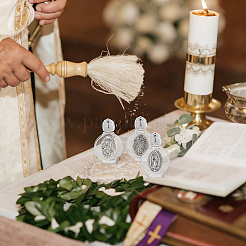 16Pcs 16 Styles Glass Empty Holy Water Bottles for Religious&nbsp;CON-DC0001-24B