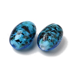 Handmade Gold Sand Lampwork Beads&nbsp;LA-CBAC6A6-01