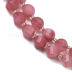 Dyed Natural Jade Beads Strands&nbsp;G-U023-A20-01G