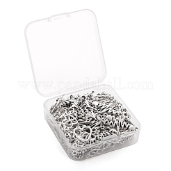 100Pcs 5 Style Tibetan Style Zinc Alloy Links Connectors&nbsp;FIND-LS0001-40AS