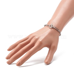 Non-Tarnish 304 Stainless Steel Figaro Chain Bracelets&nbsp;X-BJEW-JB06446