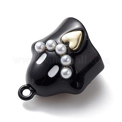 Halloween Spray Painted Alloy Pendants&nbsp;PALLOY-R139-02B-02