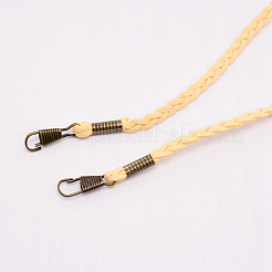 Polyester Cord Chain Short Thick Shoulder Strap&nbsp;FIND-WH0056-25AB-04