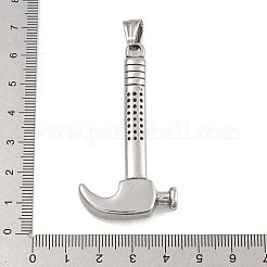 304 Stainless Steel Big Pendants&nbsp;STAS-D110-02AS