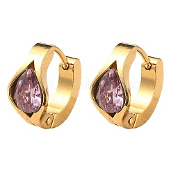 304 Stainless Steel Hoop Earrings&nbsp;EJEW-P309-03G