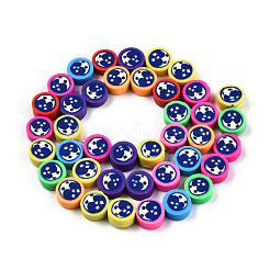 Handmade Polymer Clay Beads Strands&nbsp;CLAY-T020-38