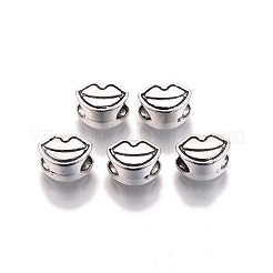 Tibetan Style Alloy European Beads&nbsp;TIBE-S314-97AS-RS