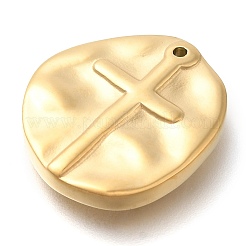 304 Stainless Steel Pendants&nbsp;STAS-P369-07G