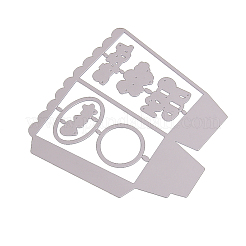 Pop Corn Box Frame Carbon Steel Cutting Dies Stencils&nbsp;DIY-F036-30