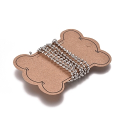 Tarnish Resistant 304 Stainless Steel Ball Chains&nbsp;CHS-E021-13I-P
