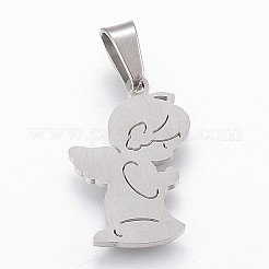 Tarnish Resistant 304 Stainless Steel Pendants&nbsp;X-STAS-F165-39P