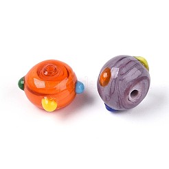 Handmade Lampwork Bumpy Beads&nbsp;LAMP-ZX003-07