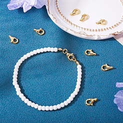 8Pcs Brass Lobster Claw Clasps&nbsp;KK-TA0002-68