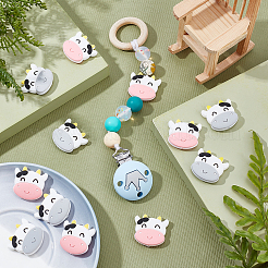 12pcs 2 Colors Silicone Beads&nbsp;FIND-CA0005-06