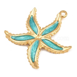 304 Stainless Steel Enamel Pendants&nbsp;SA-CBA033B-03G-05