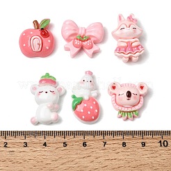 Opaque Resin Cabochons&nbsp;RESI-Z049-04