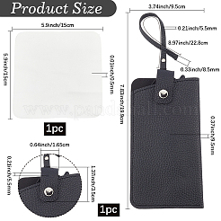 1Pc PU Leather Eyeglass Cases&nbsp;AJEW-CN0004-98A-01
