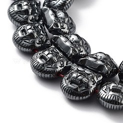 Synthetic Non-Magnetic Hematite Beads Strands&nbsp;G-H303-B08