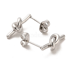 Non-Tarnish 304 Stainless Steel Stud Earrings&nbsp;EJEW-D101-04P