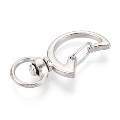 Alloy Swivel Snap Hook Clasps&nbsp;PALLOY-T090-78P