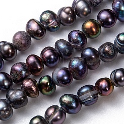 Natural Cultured Freshwater Pearl Beads Pearl Beads Strands&nbsp;PEAR-R012-04