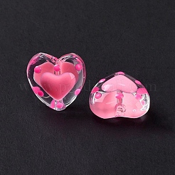 Glass Heart Beads&nbsp;LS-GLAA-D005-01A