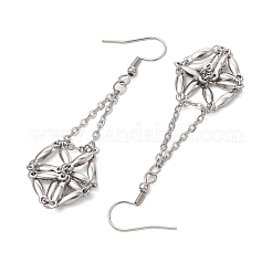 Anti-Tarnish 304 Stainless Steel Earring Hooks with Tray&nbsp;EJEW-JE06135-02
